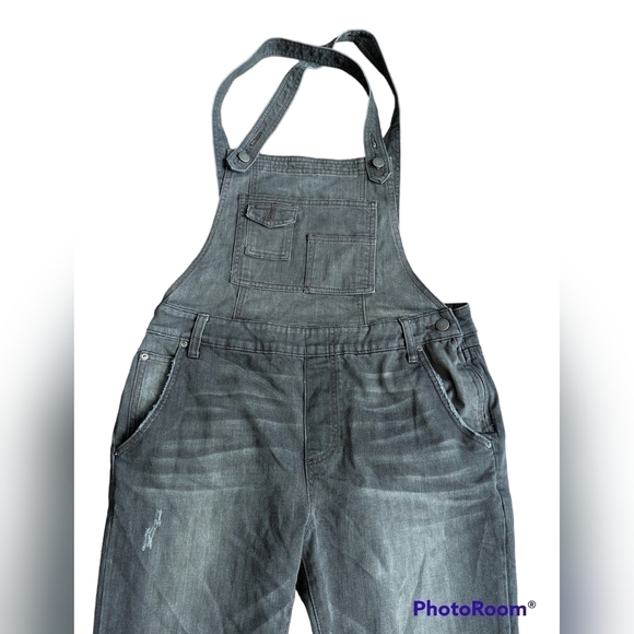 Free People Indigo Denim Overalls - Picture 5 of 11